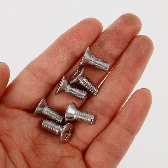 HONMEET 8pcs Brake Disc Rotor Screws for Secure Fit in Harsh Driving Conditions