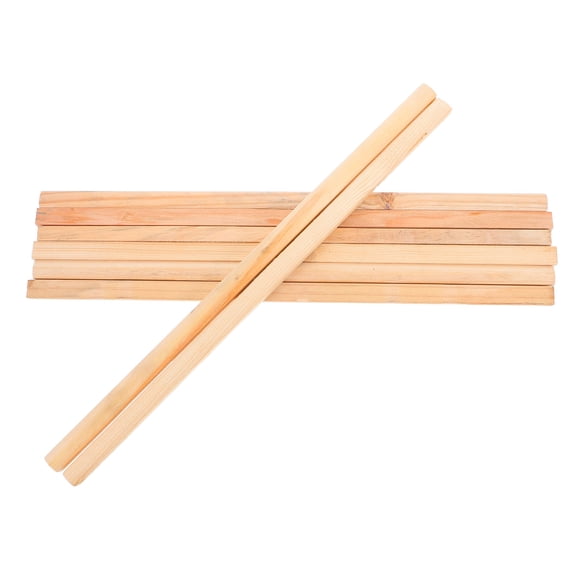 HONMEET 8-Piece Scroll Frame Set for Artwork Display, Versatile Beige Wood Design, Perfect for Home and Office Decor