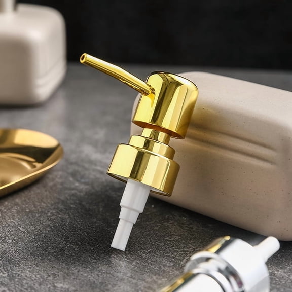 HONMEET 8pcs Soap Dispenser Pump - 28mm Neck Size Lotion Pump Plastic for Kitchen and Bathroom - Replacement Top for Hand Soap Shampoo and Dishwashing Bottles