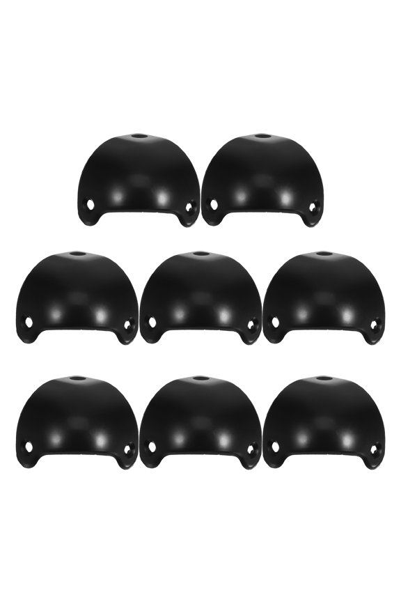 Guitar Corner Guards Black Plastic Protectors 8 Pieces Anti-Collision Bumper Pads for Guitar Accessories