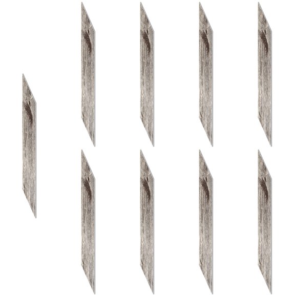 HONMEET 9Pcs Decorative Wall Decals Made of Eva for Living Room Bedroom Kitchen Assorted Color