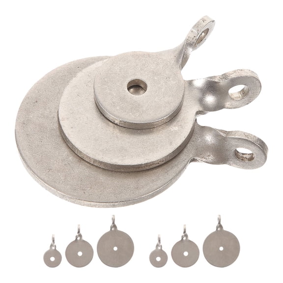 HONMEET 9pcs Targets For Shooting Range Stainless Steel Targets For Accuracy Improvement