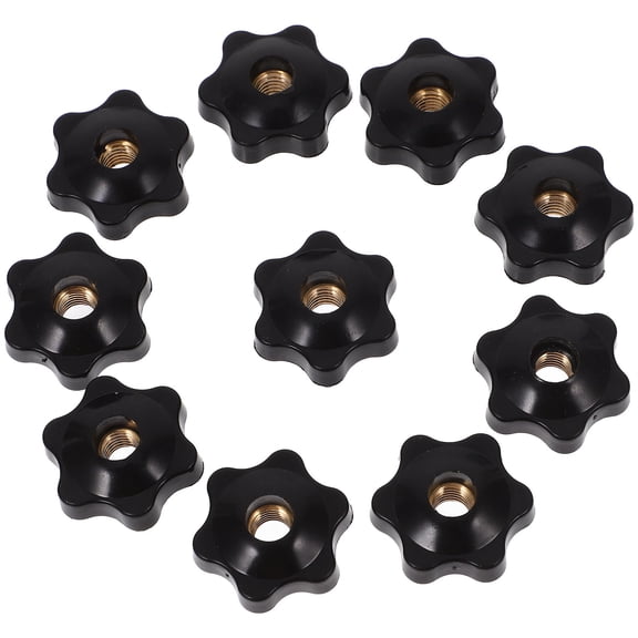 HONMEET Adjustable Knobs Handle 10Pcs Copper Tool-free Operation Rotary Knob for Home Repairs
