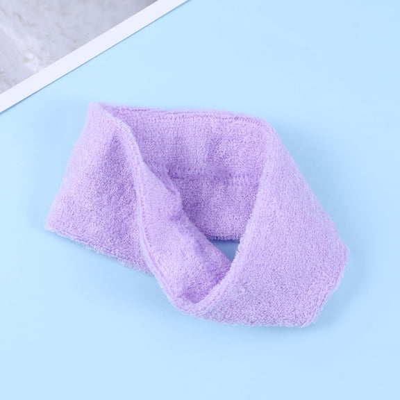 HONMEET Adjustable Lavender Headbands Breathable Cloth Hair Band for Sports Use