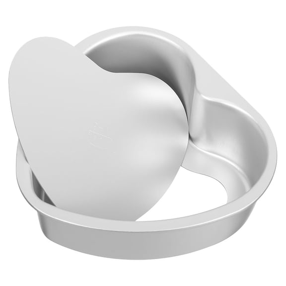 HONMEET Heart Shaped Cake Mold Aluminum Alloy Non Stick Home Baking Tool 1Set