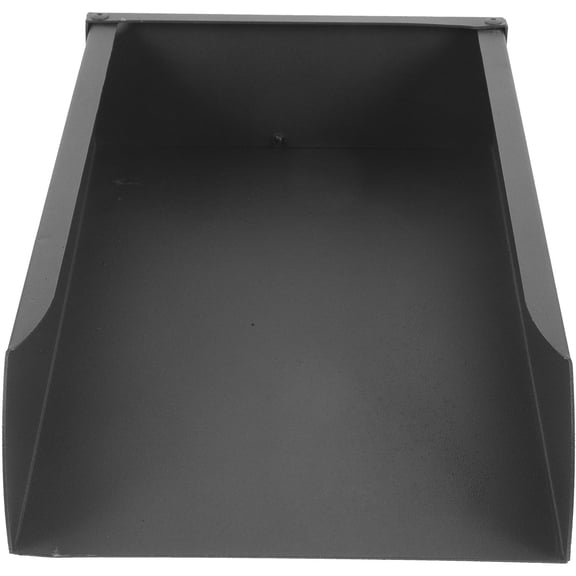 HONMEET Aluminum Alloy Gutter Downspout with Dustpan Design Dark Grey Durable Outdoor Use
