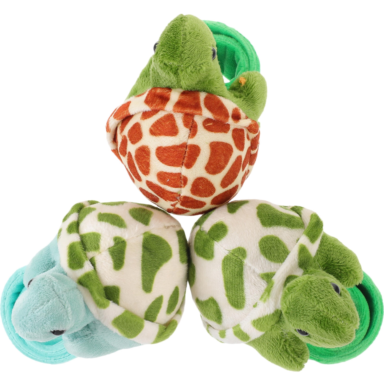 HONMEET Animal Slap Bracelet 3Pcs Soft Material Plush And Pp Cotton For ...