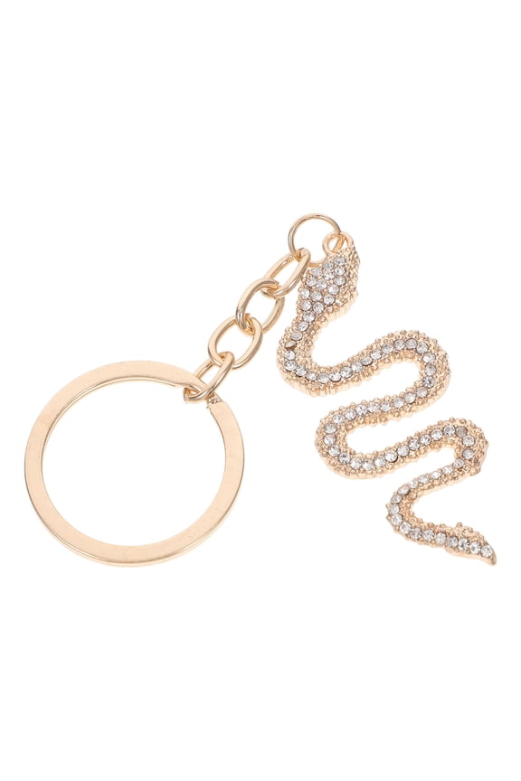 animal keychains Snake Keychain Pendant Zinc Alloy 1Set