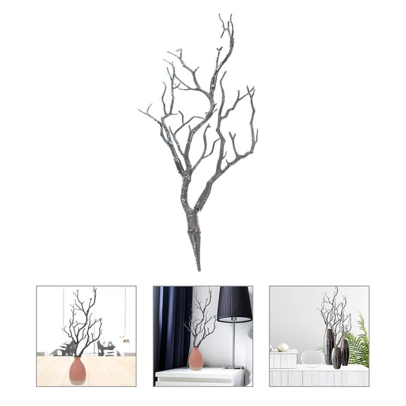 HONMEET 8Pcs Artificial Tree Branches for Home Decoration, Realistic Simulation Twig Models, Natural Style Ornaments for Indoor Use