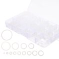 thumbnail image 1 of HONMEET Silicone Grommet Replacement Kit for Plumbing and Garden Hose, Rubber Seals, 1 Complete Set, 1 of 8