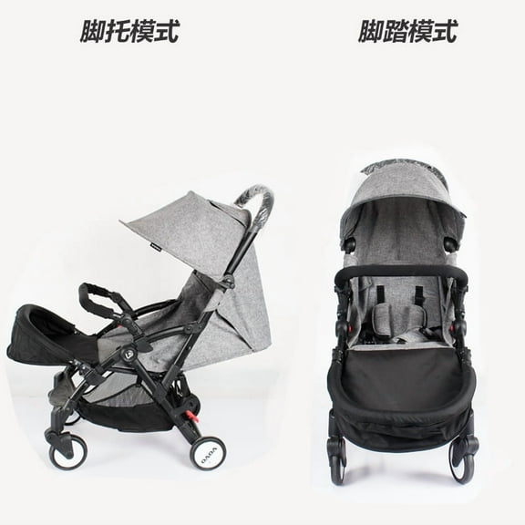 HONMEET Baby Stroller Footrest Extension - Foldable Adjustable Leg Rest with Extended Seatboard for Infant Strollers