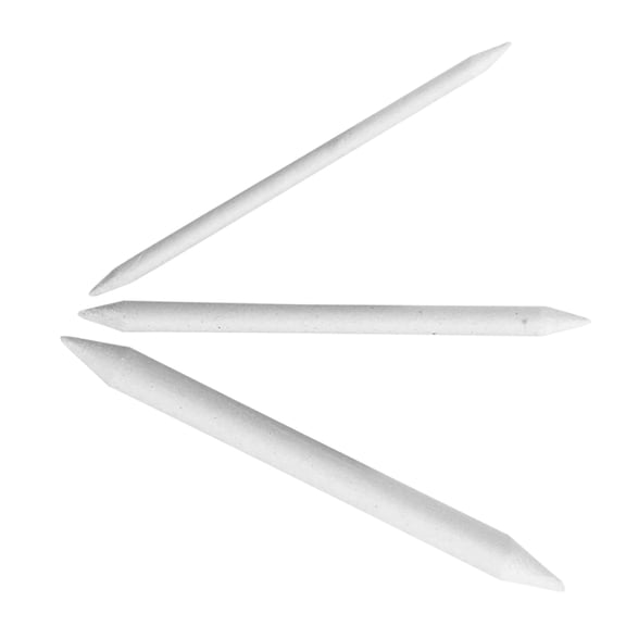HONMEET Back to School Drawing Tools 3pcs Blending Stumps White Paper For Artists Smudging Art Supplies