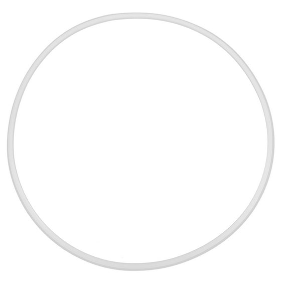 HONMEET White Rubber Bar Stool Floor Protectors with Noise Reduction, Non- Chair Leg Caps for Hardwood Floors