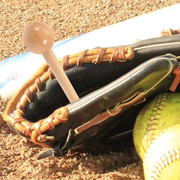 HONMEET Wooden Mallet Baseball Mitt Beater for Loosening - 1 Pack Tool for Sports Equipment Maintenance