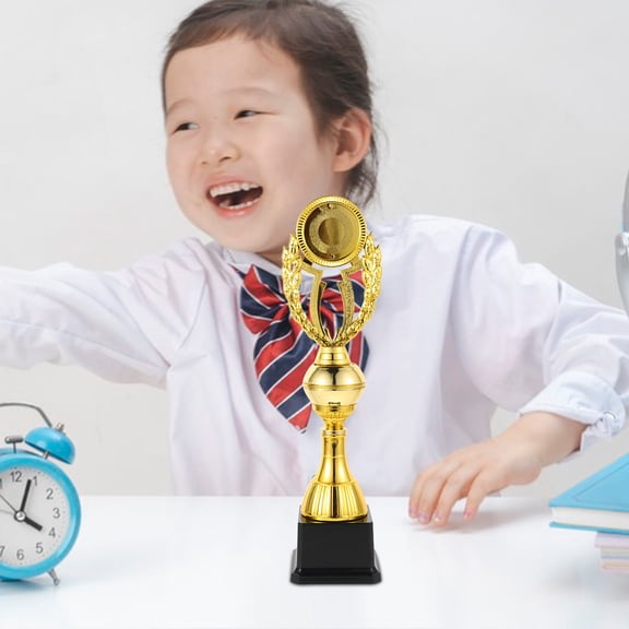 HONMEET Lightweight Plastic Trophy for Sports Awards, Recognition, and Display , Easy to Handle, Perfect for Celebrations
