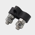 Attery Terminal HONMEET Black Battery Terminal, Stainless Steel Plastic Brass, Dual ...