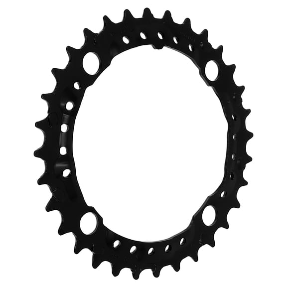 HONMEET Mountain Bicycle Chainring Black Versatile Compatibility Durable Design