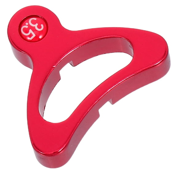 HONMEET Red Alloy Bike Wheel Truing Tool, 1-Piece Spoke Adjustment Tool for Accurate Wheel Alignment