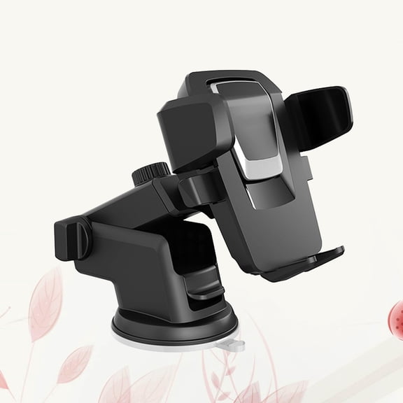 HONMEET Black Car Phone Stand with Telescopic Arm for 5 to 58 Inch Devices Universal Rotatable Mount