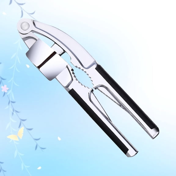HONMEET Black Garlic Slicer and Alloy Mincer for Efficiently Crushing Nuts, , and More in Kitchen Use
