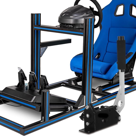 HONMEET Black Hydraulic Racing Hand Brake with Realistic Simulation and Rapid Response for Pc