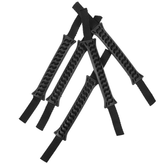 HONMEET Black Kayak Accessories 5Pcs Carry Handles for Paddle Board Replacement Parts