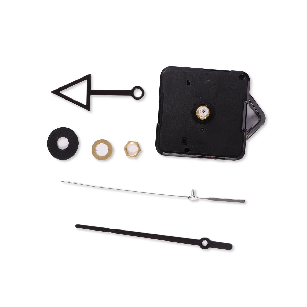 HONMEET Black Mute Clock Movement Simple Design for Various Clock ...