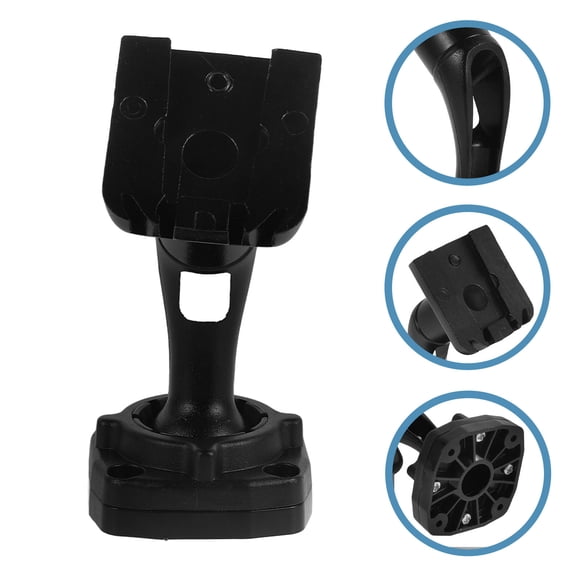 HONMEET Black Rear View Mirror Dash Cam Arm Mount Replacement Vehicle Recorder Holder with Easy Installation