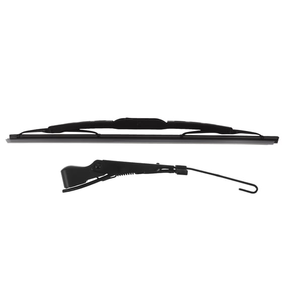 HONMEET Black Rear Windshield Wiper Arm Replacement for Cars, Noise Reduction Design, Automotive Rear Wiper Arm Assembly