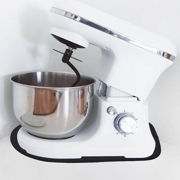 HONMEET Black Mixer Slide Pad for Easy Moving and Positioning of Kitchen Appliances and Small Electronics