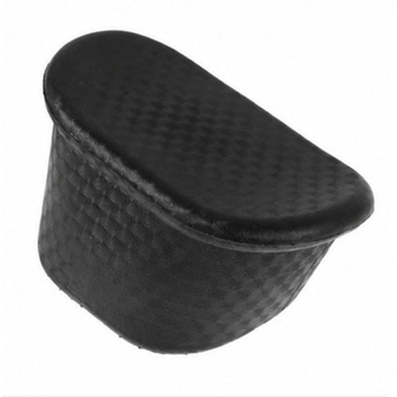 HONMEET Comfortable Black PVC Shampoo Bed Pillow, Waterproof Neck Rest for Salons