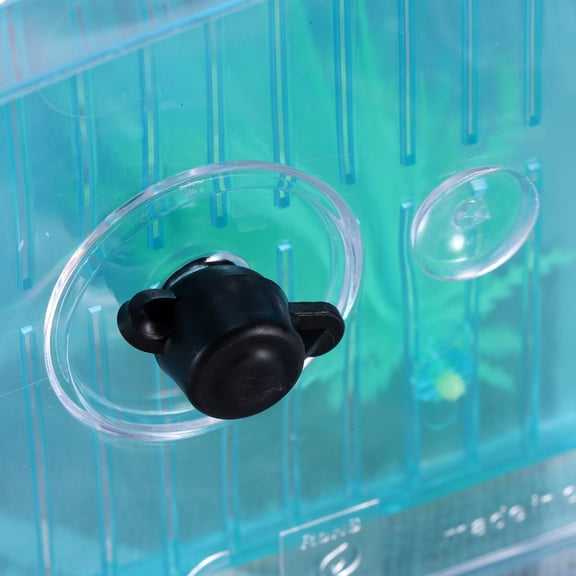 HONMEET Blue Fish Tank with Easy Installation and Three Grid Design for Home Use