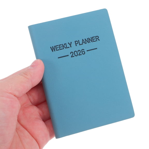 HONMEET 2026 Weekly Hardcover Small Organizer for Work, Personal, Travel Scheduling and Time Management