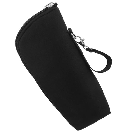 HONMEET Baby Bottle Insulated Bag Black Oxford Fabric 1Set