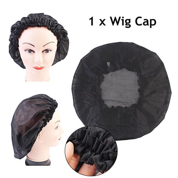 HONMEET Mesh Hair Net Wig Cap Silk Hair Prevent Breakage for Women Hairdressing 1 Piece