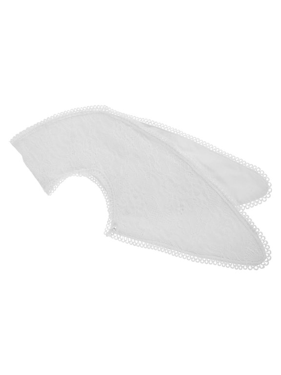 Decorative Fake Collar Chiffon White 1Set For Formal Wear Women