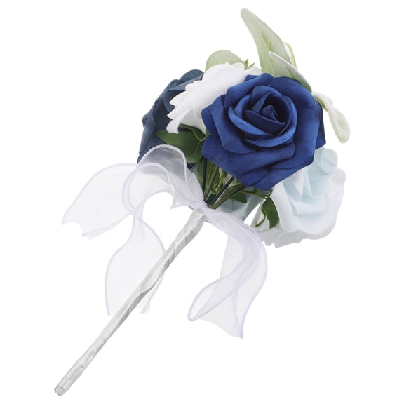 HONMEET Artificial Flowers Bridal Bouquet Handheld PE Rustic Style Wedding Church Decoration for Bride