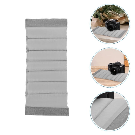 HONMEET Camera Insert Organizer Vibration Reduction Camera Bag Dividers Grey 1Pcs