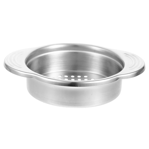 HONMEET Stainless Steel Metal Can Strainer and Drainer Kitchen Tool, 1-Pack for Efficient Food Prep