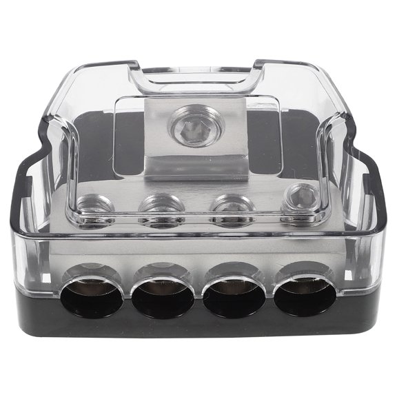 HONMEET Car Audio Power Distribution Block with Fuse and Ground Distributor for Enhanced Amplifier Performance
