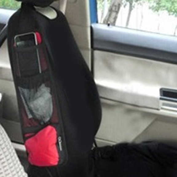 HONMEET Car Interior Organizer Black for Front Seat with Multi Pocket Storage and Lightweight Design