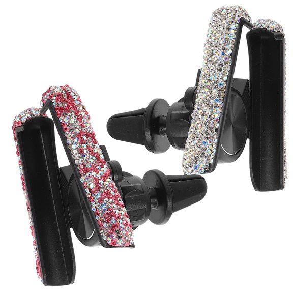 HONMEET 2Pcs Air Outlet Phone Holder for Car with Compact Design and Secure Grip