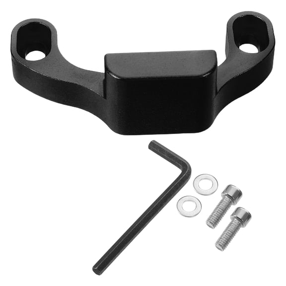 HONMEET Black Aluminum Alloy Car Shifter Stop Shift Stabilizer for Smooth and Precise Manual Gear Shifting