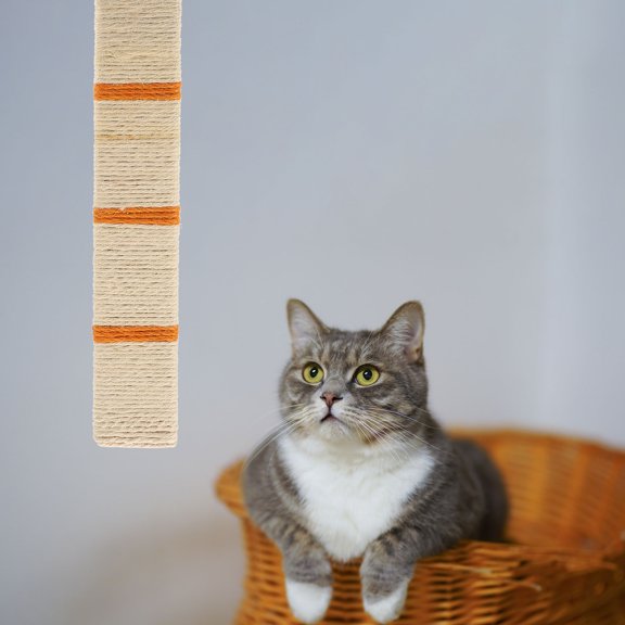 HONMEET Cat Scratch Board Multi-Color Wooden Flat Design for Pet Cat Playing 1Pc