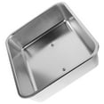 thumbnail image 1 of HONMEET Stainless Steel Rectangle Cheese Melting Dome Basting Cover for Grills Griddles BBQ Cooking Accessories, 1 of 8