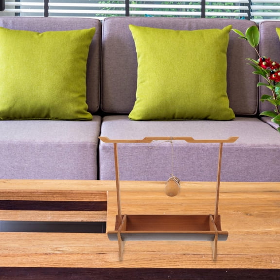 HONMEET Handmade Multi Color Bamboo Fruit Serving Tray for Home and Restaurant