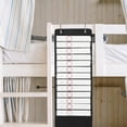 thumbnail image 1 of HONMEET Classroom Pocket Chart with Dry Erase Cards, Black Oxford Fabric Schedule Organizer for Teachers and Students’ Learning, 1 of 7