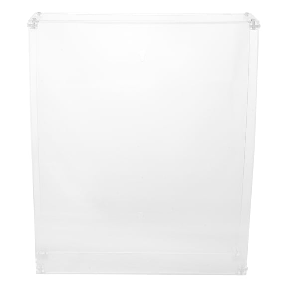 HONMEET Clear Acrylic Shadow Box Frame for Displaying Dried Flowers and Decorative Memorabilia