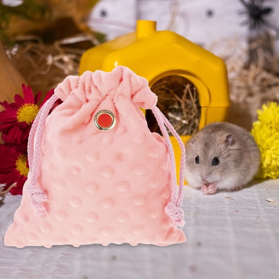 HONMEET Breathable Glider Carrier Pouch with Drawstring Pocket, Comfortable for Small Pets