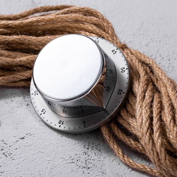 HONMEET Cooking Timer Manual Mechanical Kitchen Timer Loud Alarm Metal Material